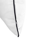 Style4 Twin Size 5PC Contrast Pipe Outdoor Daybed Mattress Cushion Bolster Pillow Slip Cover Complete Set AD106