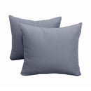 STYLE 4 - Mattress & Pillow Bolster Cushion for Outdoor Indoor Daybed Porch Swing Bed Twin-XL Size | COVERS ONLY |