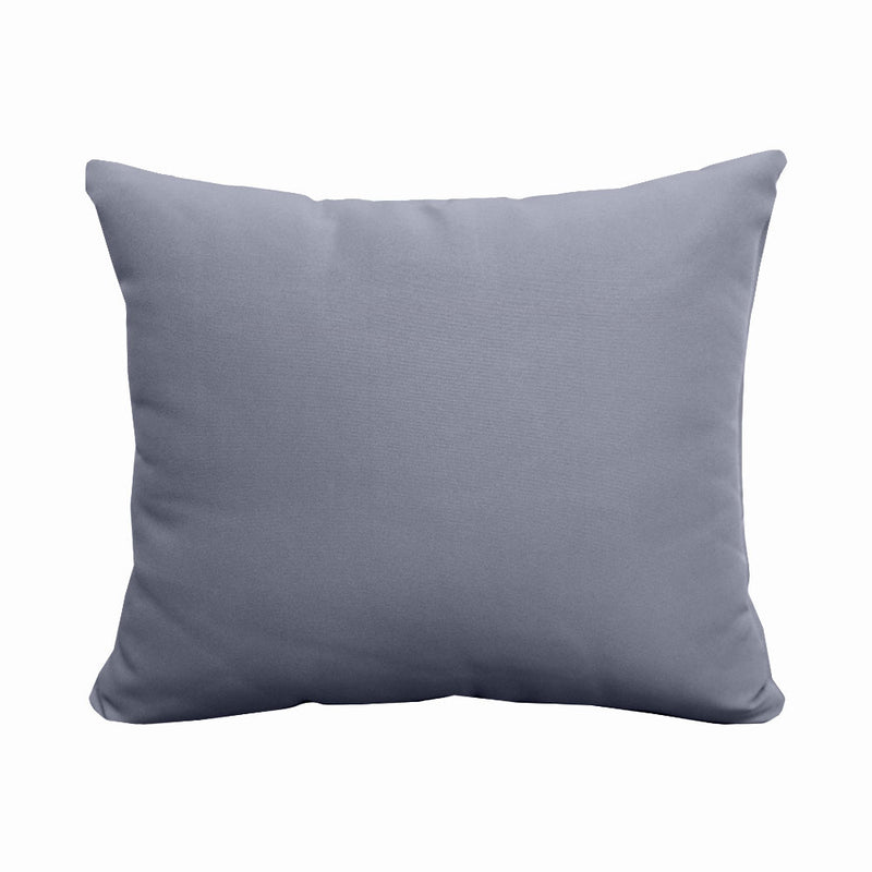 STYLE 4 - Outdoor Daybed Bolster Backrest Pillow Cushion Twin Size |COVERS ONLY|