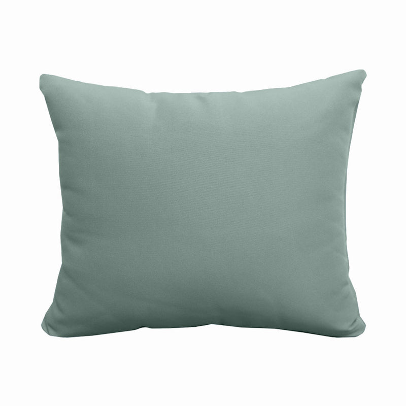 STYLE 4 - Outdoor Daybed Bolster Backrest Pillow Cushion Twin Size |COVERS ONLY|