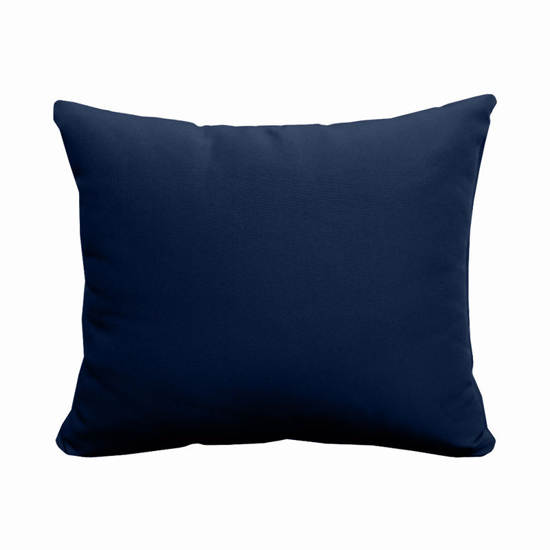 STYLE 4 - Outdoor Daybed Bolster Backrest Pillow Cushion Twin Size |COVERS ONLY|