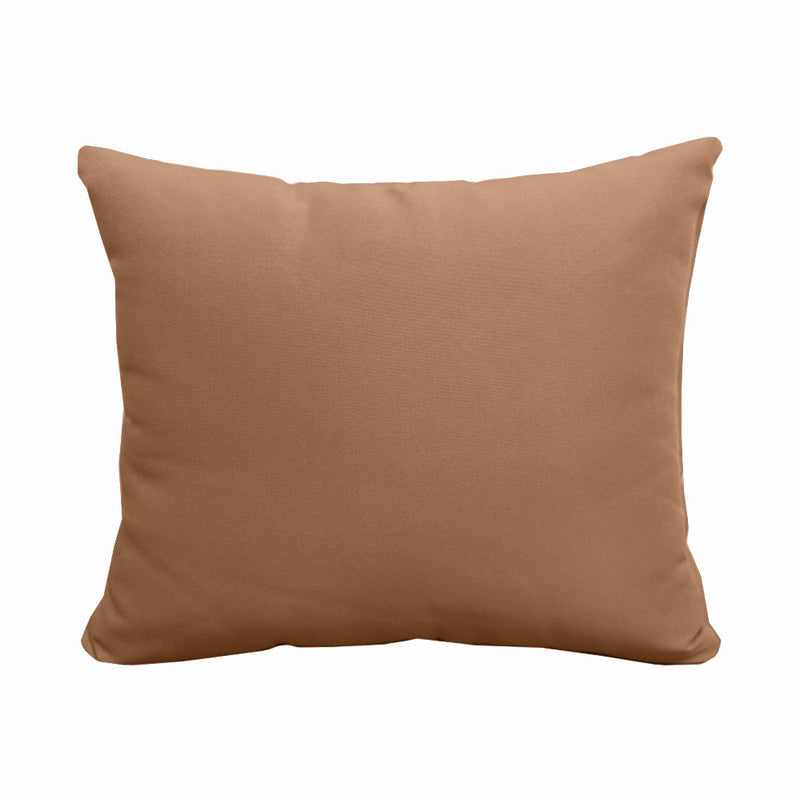 STYLE 4 - Outdoor Daybed Bolster Backrest Pillow Cushion Twin Size |COVERS ONLY|