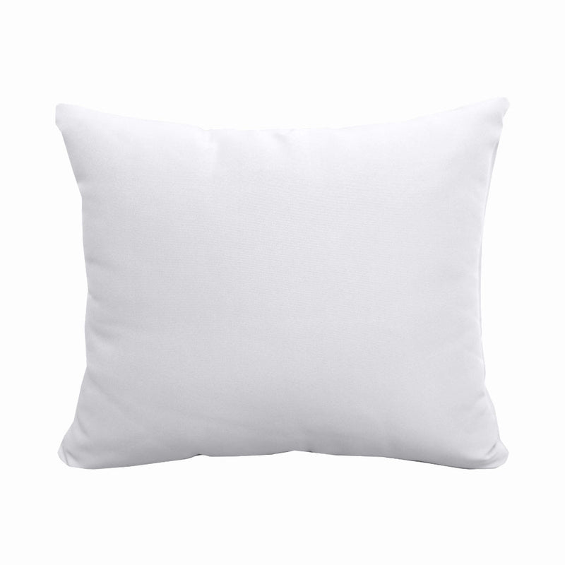 STYLE 4 - Outdoor Daybed Bolster Backrest Pillow Cushion Twin Size |COVERS ONLY|