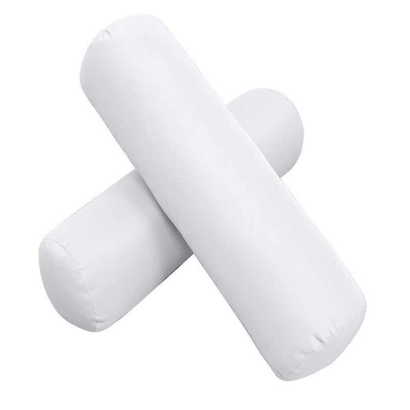 STYLE 4 - Outdoor Daybed Bolster Backrest Pillow Cushion Twin Size |COVERS ONLY|