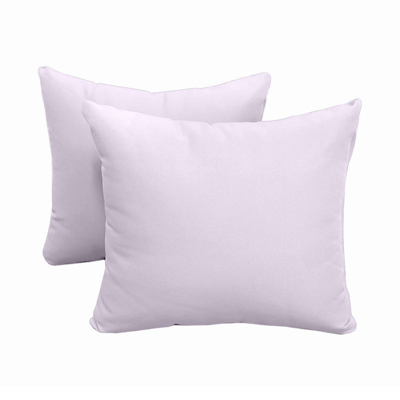 Style4 Queen Size 5PC Knife Edge Outdoor Daybed Mattress Cushion Bolster Pillow Slip Cover Complete Set AD107