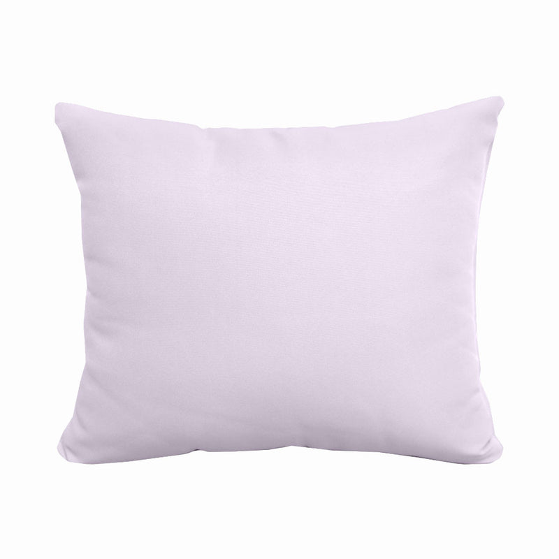 STYLE 4 - Outdoor Daybed Bolster Backrest Pillow Cushion Twin Size |COVERS ONLY|