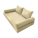 STYLE 4 - Outdoor Daybed Cover Mattress Cushion Pillow Insert Queen Size