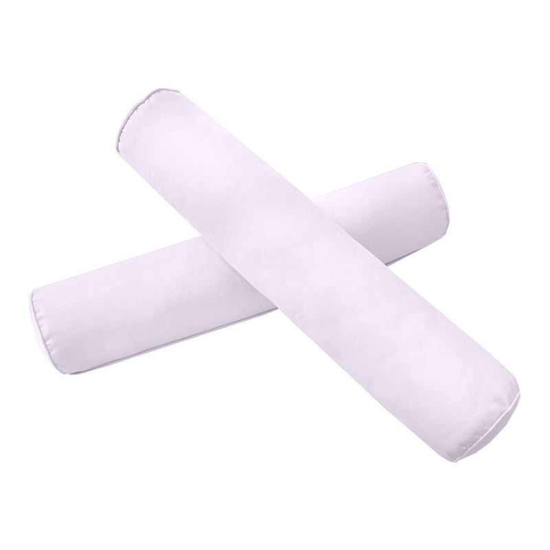 STYLE 4 - Outdoor Daybed Bolster Backrest Pillow Cushion Twin Size |COVERS ONLY|