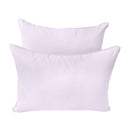 STYLE 4 - Mattress & Pillow Bolster Cushion for Outdoor Indoor Daybed Porch Swing Bed Crib Size | COVERS ONLY |