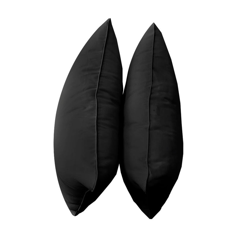 STYLE 4 - Outdoor Daybed Bolster Backrest Pillow Cushion Twin Size |COVERS ONLY|