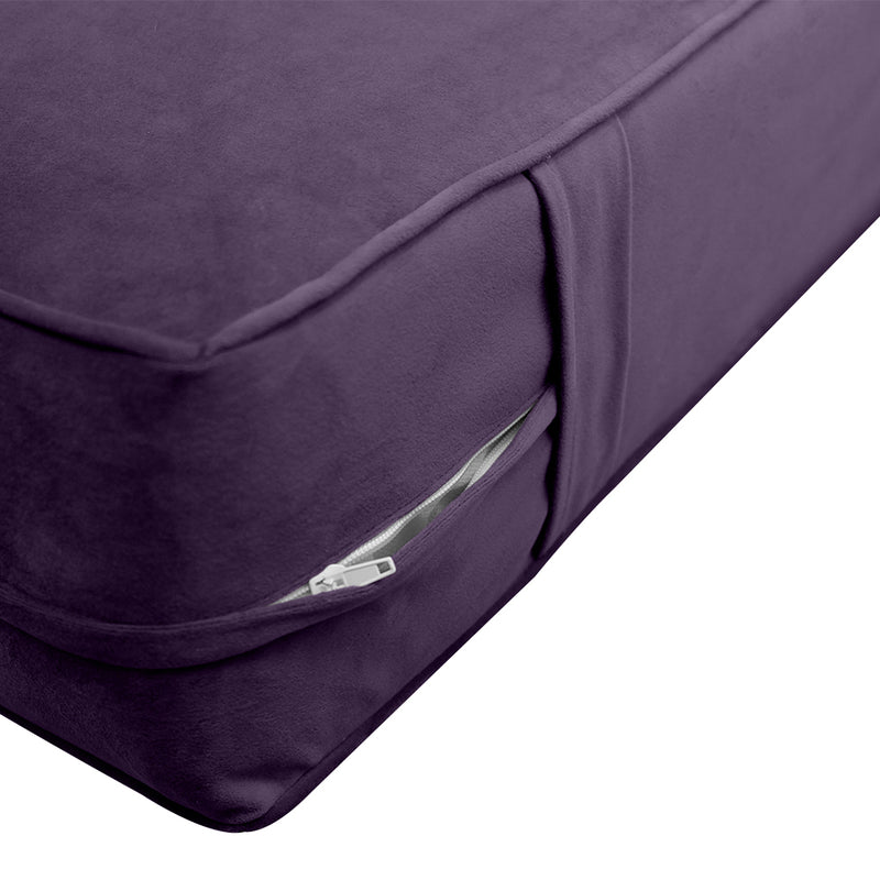 6" Thickness Velvet Indoor Daybed Mattress Fitted Sheet |COVER ONLY|
