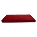 STYLE V6 - Velvet Indoor Daybed Mattress Bolster Cushion Pillow Complete Set