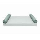 STYLE 5 Bolster Pillow for Outdoor Indoor Daybed Porch Swing Bed Full Size | COVERS ONLY |