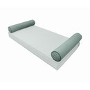 STYLE 5 Bolster Pillow for Outdoor Indoor Daybed Porch Swing Bed Full Size | COVERS ONLY |