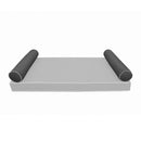 STYLE 5 Bolster Pillow for Outdoor Indoor Daybed Porch Swing Bed Twin Size | COVERS ONLY |