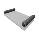 STYLE 5 Bolster Pillow for Outdoor Indoor Daybed Porch Swing Bed Crib Size | COVERS ONLY |