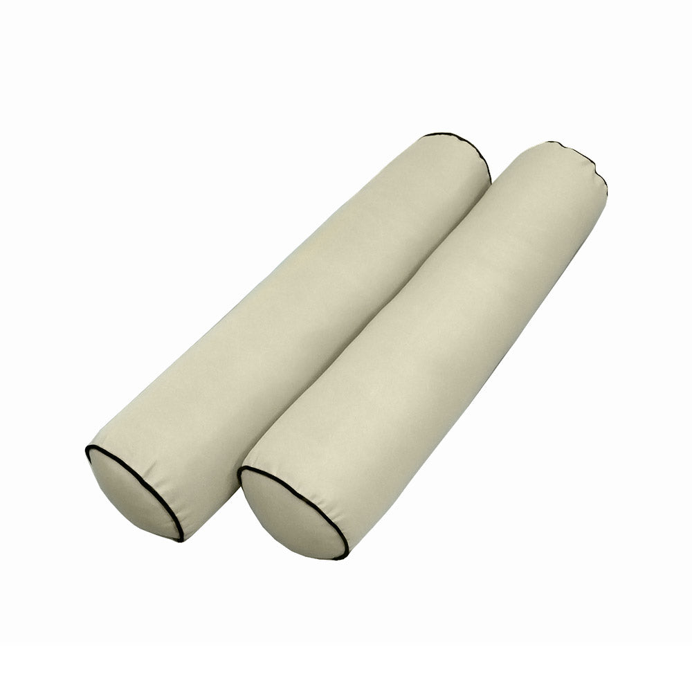 STYLE 5 Bolster Pillow for Outdoor Indoor Daybed Porch Swing Bed Full Size | COVERS ONLY |