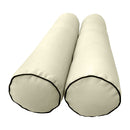 STYLE 5 - Mattress & Bolster Pillow for Outdoor Indoor Daybed Porch Swing Bed Twin-XL Size | COVERS ONLY |