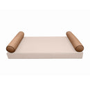 STYLE 5 Bolster Pillow for Outdoor Indoor Daybed Porch Swing Bed Crib Size | COVERS ONLY |