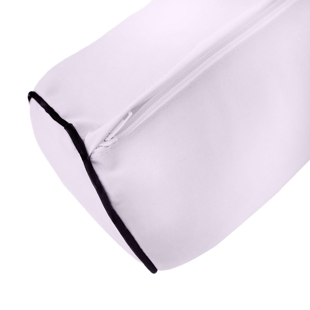 STYLE 5 Bolster Pillow for Outdoor Indoor Daybed Porch Swing Bed Full Size | COVERS ONLY |