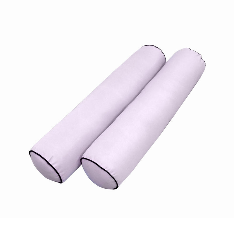 STYLE 5 Bolster Pillow for Outdoor Indoor Daybed Porch Swing Bed Crib Size | COVERS ONLY |