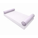 STYLE 5 Bolster Pillow for Outdoor Indoor Daybed Porch Swing Bed Full Size | COVERS ONLY |