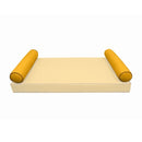 STYLE 5 Bolster Pillow for Outdoor Indoor Daybed Porch Swing Bed Queen Size | COVERS ONLY |