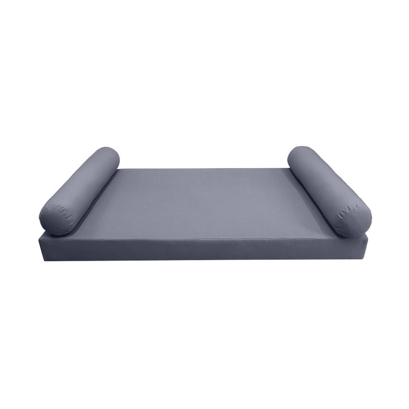 STYLE 5 - Outdoor Daybed Cover Mattress Cushion Pillow Insert Queen Size