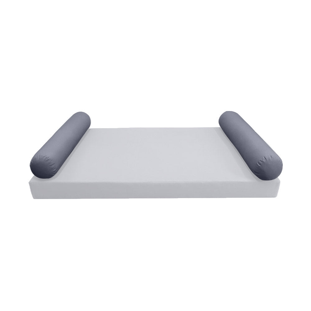 STYLE 5 Bolster Pillow for Outdoor Indoor Daybed Porch Swing Bed Full Size | COVERS ONLY |