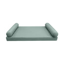 STYLE 5 - Outdoor Daybed Cover Mattress Cushion Pillow Insert Twin Size