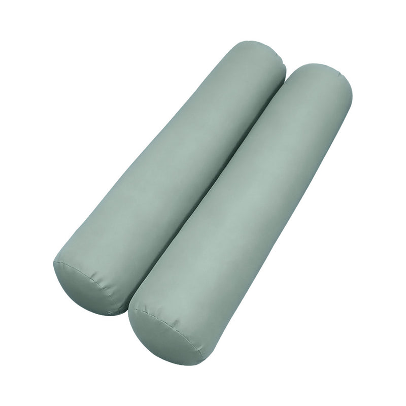 STYLE 5 Bolster Pillow for Outdoor Indoor Daybed Porch Swing Bed Queen Size | COVERS ONLY |