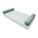 STYLE 5 Bolster Pillow for Outdoor Indoor Daybed Porch Swing Bed Queen Size | COVERS ONLY |