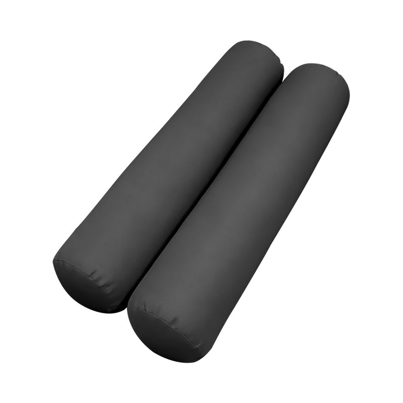 STYLE 5 Bolster Pillow for Outdoor Indoor Daybed Porch Swing Bed Crib Size | COVERS ONLY |