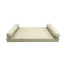 STYLE 5 - Outdoor Daybed Cover Mattress Cushion Pillow Insert Queen Size