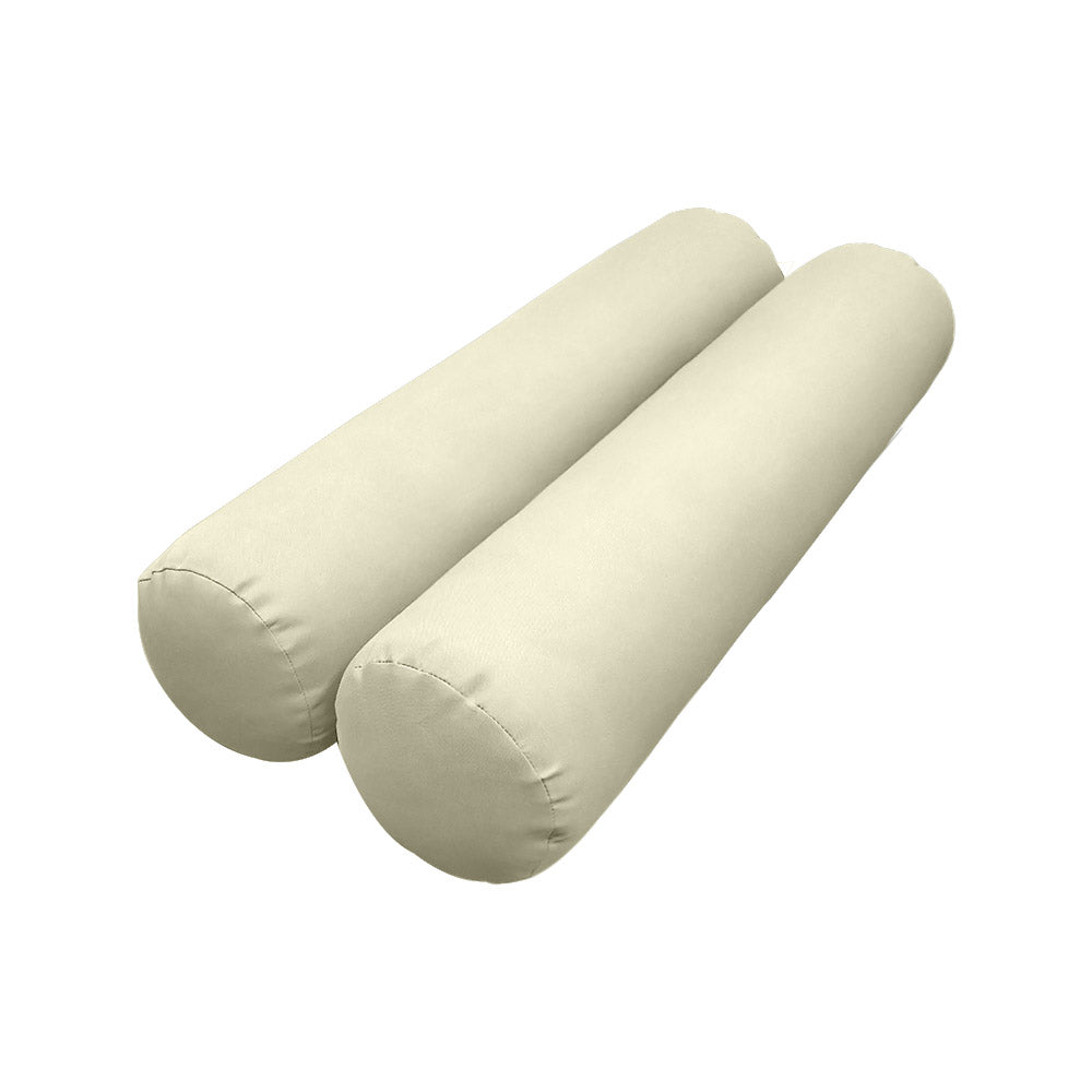 STYLE 5 Bolster Pillow for Outdoor Indoor Daybed Porch Swing Bed Full Size | COVERS ONLY |