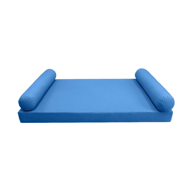 STYLE 5 - Outdoor Daybed Cover Mattress Cushion Pillow Insert Twin Size
