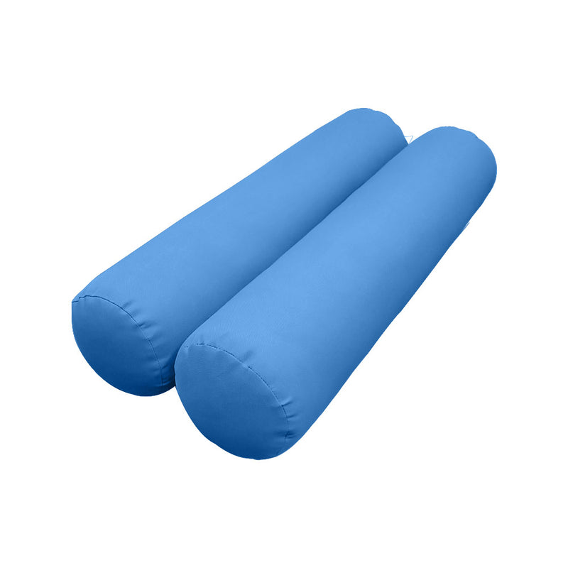 STYLE 5 Bolster Pillow for Outdoor Indoor Daybed Porch Swing Bed Twin Size | COVERS ONLY |