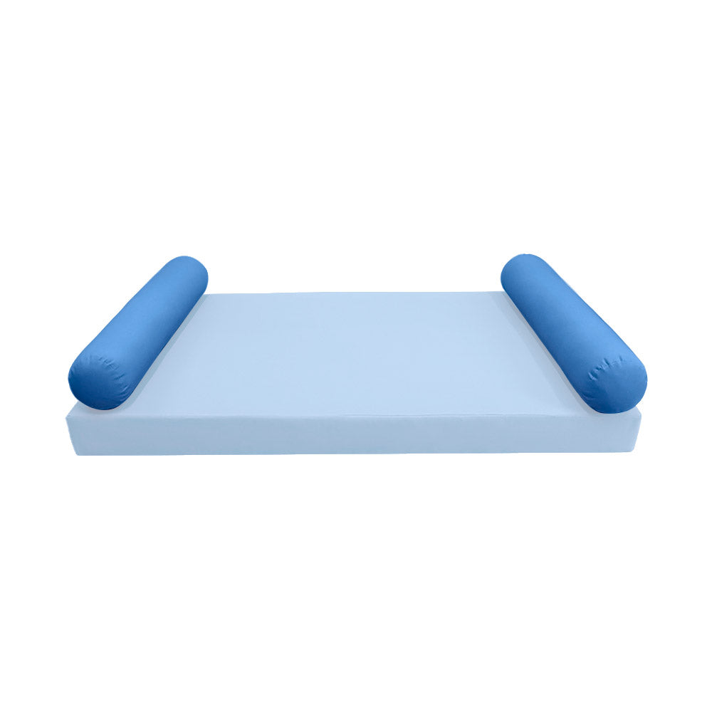 STYLE 5 Bolster Pillow for Outdoor Indoor Daybed Porch Swing Bed Full Size | COVERS ONLY |