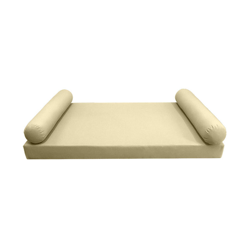 STYLE 5 - Outdoor Daybed Cover Mattress Cushion Pillow Insert Twin Size