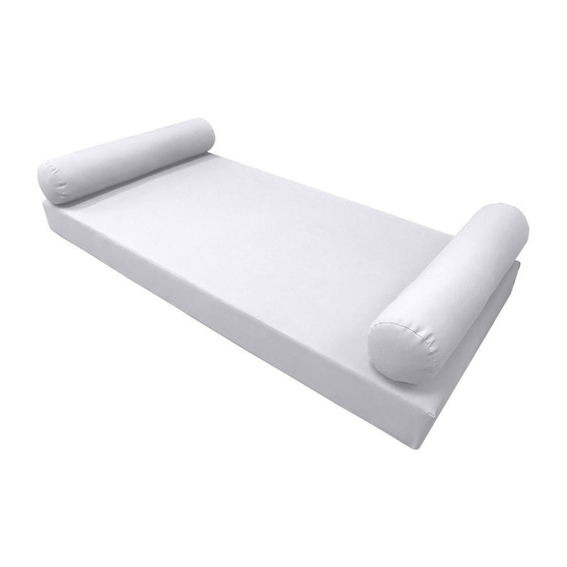 STYLE 5 - Outdoor Daybed Cover Mattress Cushion Pillow Insert Twin Size
