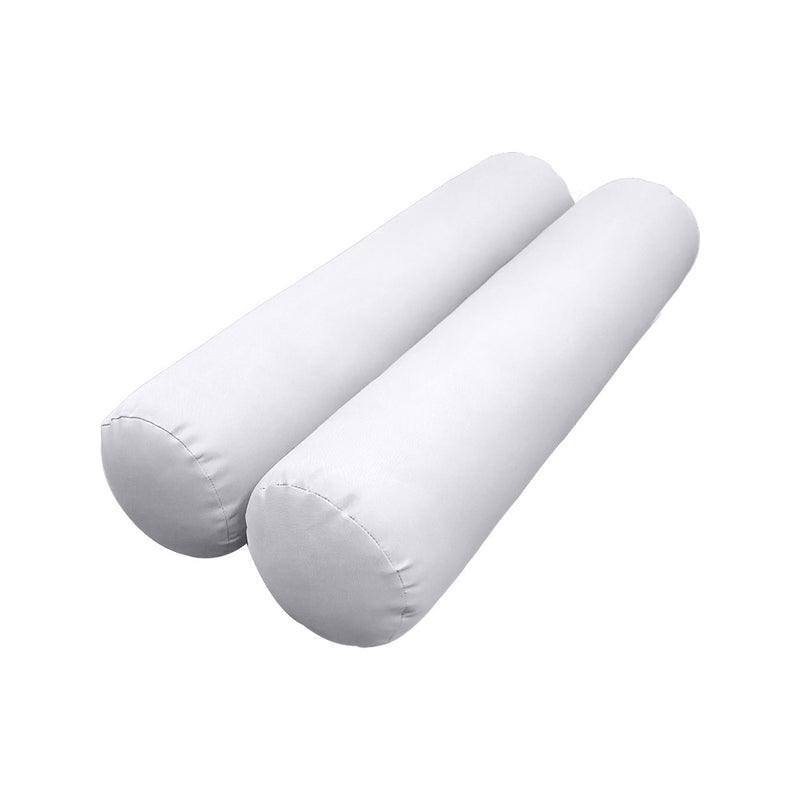 STYLE 5 Bolster Pillow for Outdoor Indoor Daybed Porch Swing Bed Crib Size | COVERS ONLY |