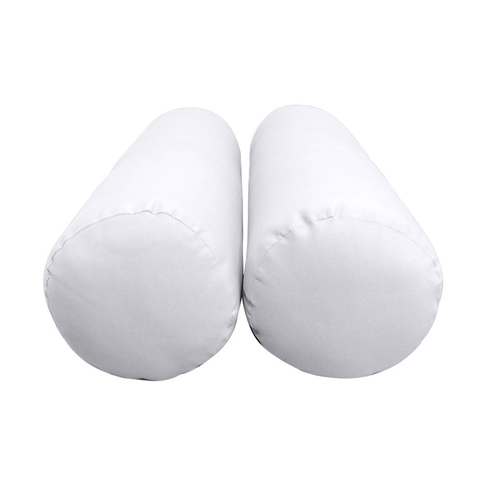 STYLE 5 Bolster Pillow for Outdoor Indoor Daybed Porch Swing Bed Full Size | COVERS ONLY |