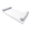 STYLE 5 Bolster Pillow for Outdoor Indoor Daybed Porch Swing Bed Full Size | COVERS ONLY |