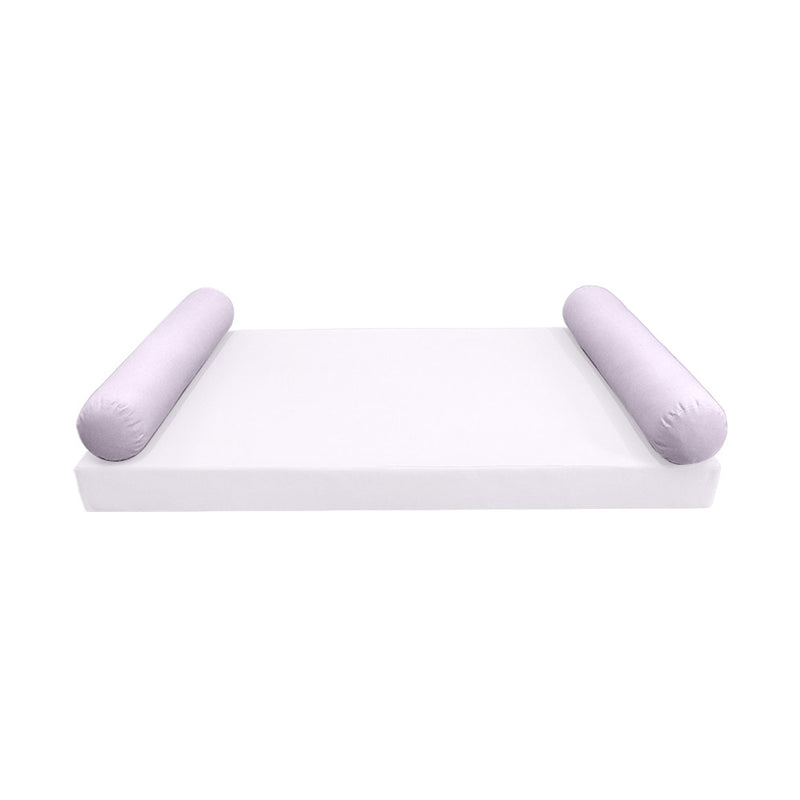 STYLE 5 Bolster Pillow for Outdoor Indoor Daybed Porch Swing Bed Crib Size | COVERS ONLY |