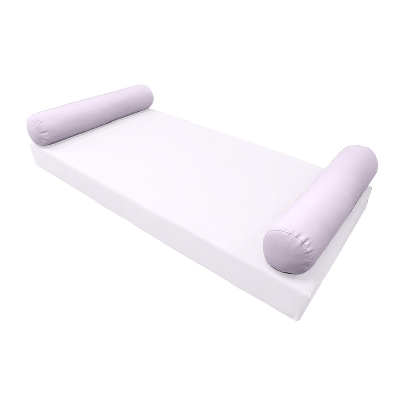 STYLE 5 Bolster Pillow for Outdoor Indoor Daybed Porch Swing Bed Twin Size | COVERS ONLY |