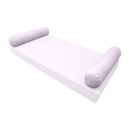 STYLE 5 Bolster Pillow for Outdoor Indoor Daybed Porch Swing Bed Queen Size | COVERS ONLY |