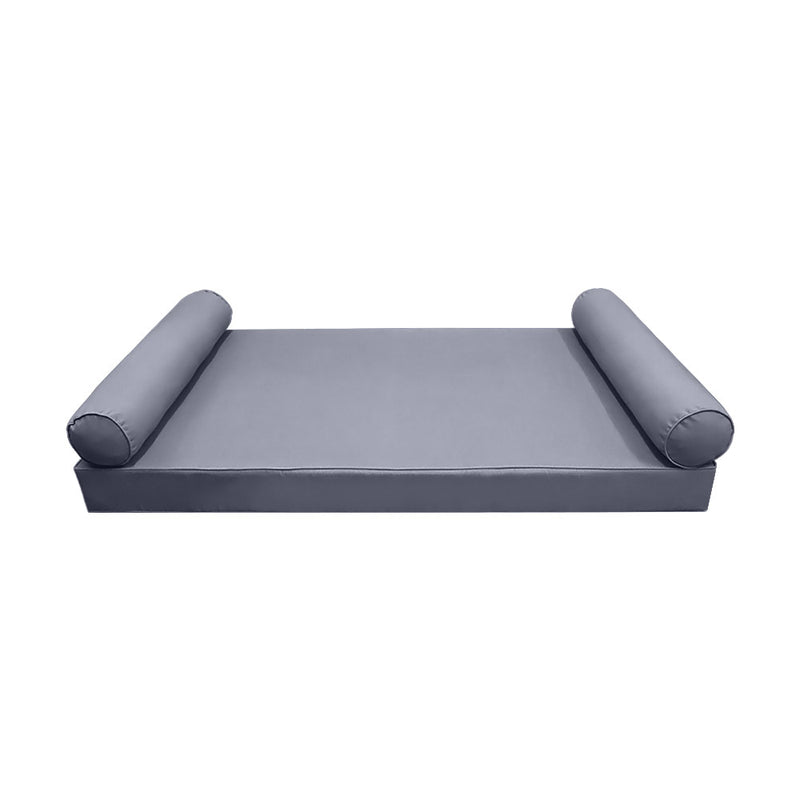 STYLE 5 - Outdoor Daybed Cover Mattress Cushion Pillow Insert Queen Size