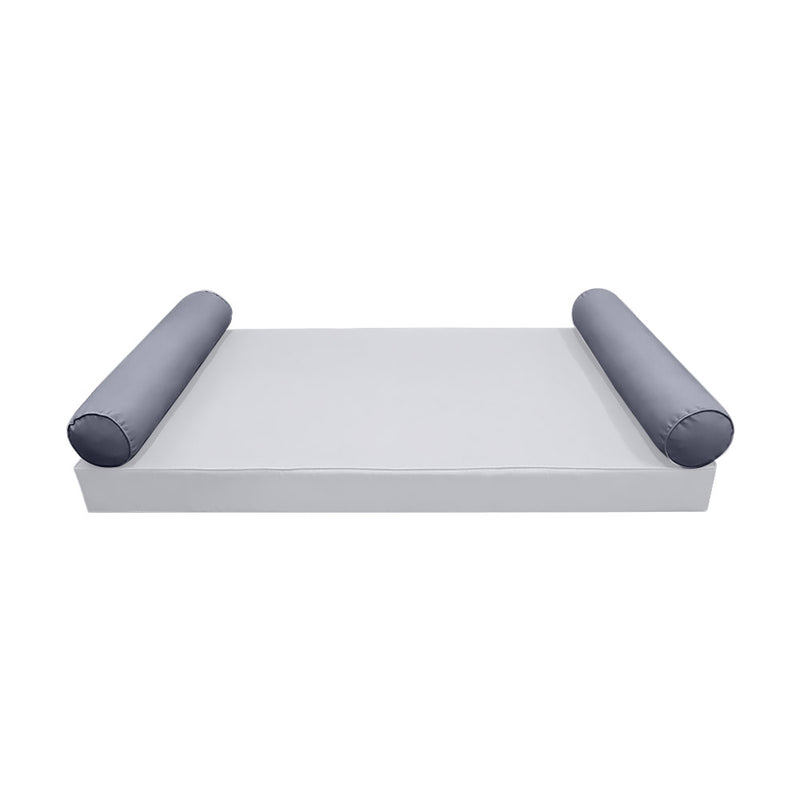 STYLE 5 Bolster Pillow for Outdoor Indoor Daybed Porch Swing Bed Crib Size | COVERS ONLY |