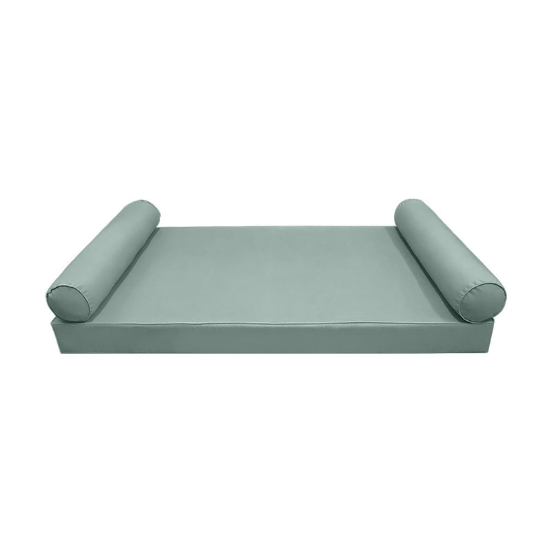 STYLE 5 - Outdoor Daybed Cover Mattress Cushion Pillow Insert Twin-XL Size