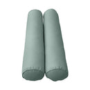 STYLE 5 - Mattress & Pillow Bolster for Outdoor Indoor Daybed Porch Swing Bed Piped Trim Queen Size AD002 | COVERS ONLY |